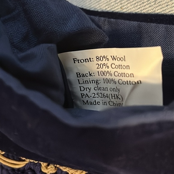 NWT St. Nicholas Square Handmade Wool Needlepoint Snowman Christmas Stocking - Picture 7 of 7